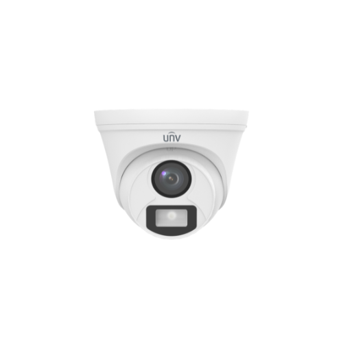 UNV 5MP ColorHunter Fixed Warm Light Turret Analog Camera | UAC-T115-F28-W
