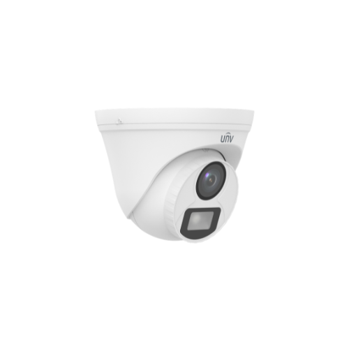 UNV 5MP ColorHunter Fixed Warm Light Turret Analog Camera | UAC-T115-F28-W