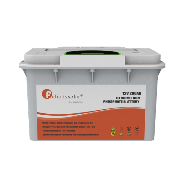 FELICITY FLA12200 Battery 2.56KWh-12.8V-200Ah