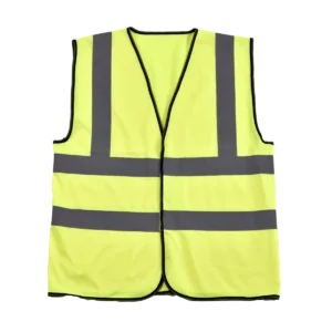 EverSafe Yellow High Visibility Viz Vest hi vis viz Reflective Work Safety Vest (XL)