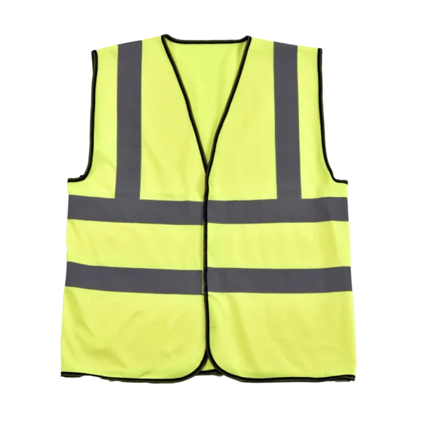 EverSafe Yellow High Visibility Viz Vest hi vis viz Reflective Work Safety Vest (XL)