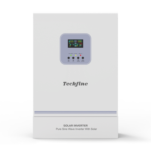 TECHFINE Inverter 5.5Kwh - 48V Hybrid, Dual Output, Parallel
